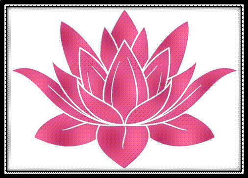 A pink flower with white outline

AI-generated content may be incorrect.